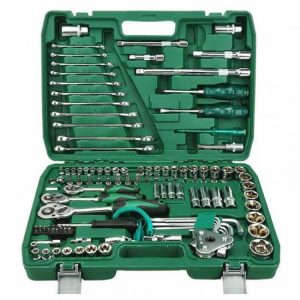 121 Pieces Vehicle Auto Socket Wrench Set Kit Professional Hand CR-V Tool Sets Kit  |  Tool Sets