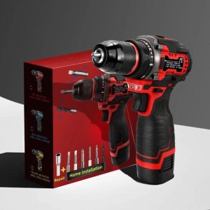 16.8V Rechargeable Lithium Battery Hand Drill Pistol Style Power Drill for Household Use  |  Power Drills