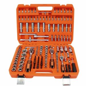 172pcs mechanic tools auto repair tools set wrench socket hardware tool  |  Tool Sets