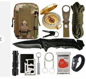 19 in 1 Wilderness Camping Home Outdoor Travel Hiking Emergency Medical Portable Survival First Aid Kit  |  Other Tools