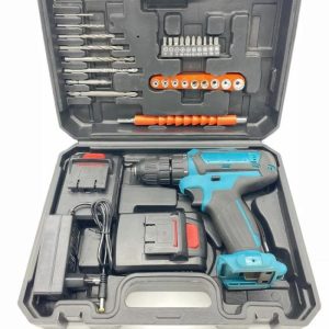 21V Lithium Battery Cordless Drill Torque Drill Electric Cordless Drill Power Tools with blow molding box  |  Power Drills