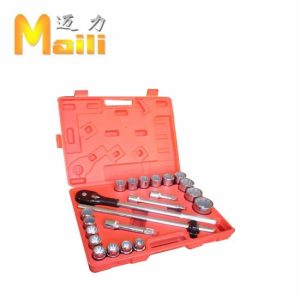 22pcs 3/4″DR (19-50mm) Plastic boxes Socket set 6PT  |  Other Tools