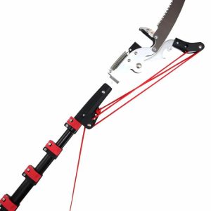 24 feet pole saw telescopic pole pruner tree branch cutter China manufacturer  |  Other Tools