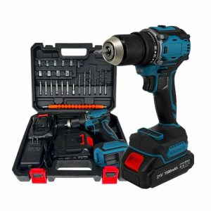 24 pcs Accessories Bit cordless electric drill power tool set 21V Lithium Battery Cordless Power Drill  |  Power Drills