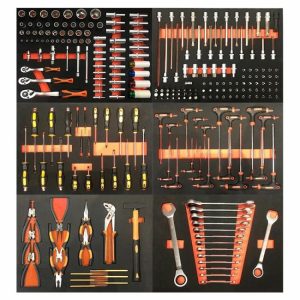 258 Pcs C-RV Material Mechanic Herramientas Hand Tools Set For Auto Repair Workshop  |  Tool Sets