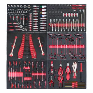 258 Pcs Professional Chrome Vanadium Mechanical Tool Set Box For Auto Repair Herramientas General  |  Tool Sets