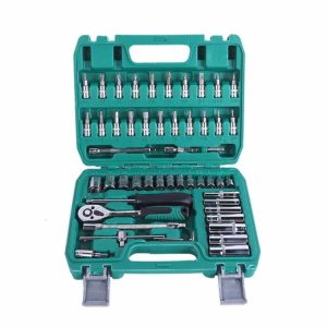 53 Pieces Kit Car Repair Socket Set Combination Professional Hand Tool Sets  |  Tool Sets