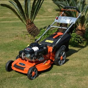 Aluminum lawn mower self propelled CJ21G4IN1H55-AL versatile functions discharge lawnmower  |  Lawn Mowers