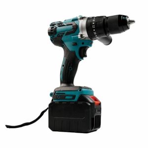 China 21V 13MM Portable Hand Power Tools Wireless Cordless Big Capacity Electric Impact Brushless Battery Drill  |  Power Drills