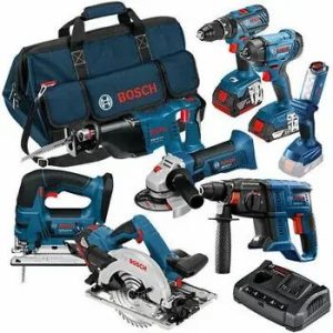 COLO-NEW BosChs_20V 6.0-Ah Li ion Cordless 15-Pieces Combo Kit Power Tools  |  Other Hand Tools