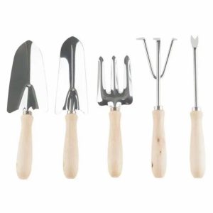 Decorative steel pure garden tools with wooden handle home garden accessories outdoor hand tools for gardening and farming 2023  |  Other Hand Tools