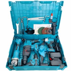 Factory 21v Power Drills Tool Set Portable Electric Cordless Brushless 18v Cordless Drill Lithium Battery Power Tools Kit  |  Power Drills