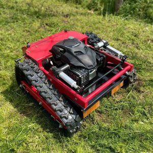 Factory Directly sale Gasoline Robotic Lawn Mower Crawler Remote Control Mower  |  Lawn Mowers