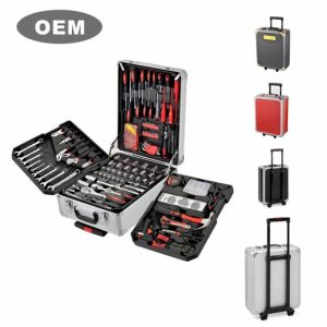 Factory Directly Wholesale 186 Pieces Screwdriver Tool Kit Aluminum Suitcase Hand Tool Sets  |  Tool Sets