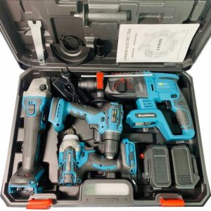 Factory MKT Power Drills kit 21v portable electric cordless brushless 18V cordless drill  Lithium Battery  power tools kit  |  Power Drills