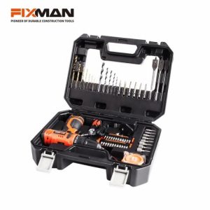 FIXMAN 12V Cordless Power Drill Machine Multi-function Power Tools Combo Kit Wholesale Brush Drills Set  |  Power Drills