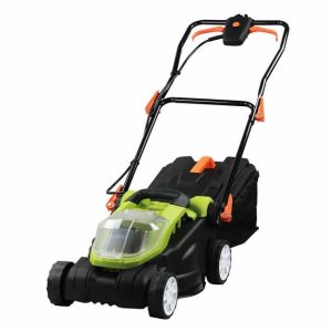 Garden Tools Power Electric Lawn Mower Cordless Adjustable Height Grass Cutter 18V Grass Mowing Machine  |  Lawn Mowers