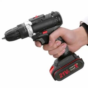 Handheld Lithium Cordless Drill 21v Brushless Cordless Mini Grinder Power Tools Electric Impact Wrench  |  Power Drills