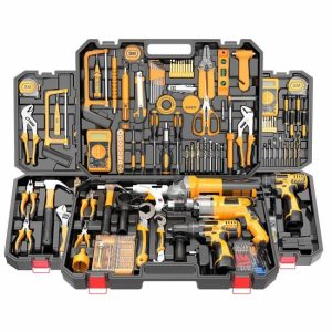 Hardware electrical power combo kit cordless herramientas drill machine set other hand wrench Tool Box Set tools kit tool sets  |  Tool Sets