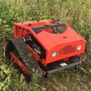 High Quality CE Approve Grass Cutting Machine Crawler Grass Cutter For Agriculture Remote Control robot lawn mower  |  Lawn Mowers