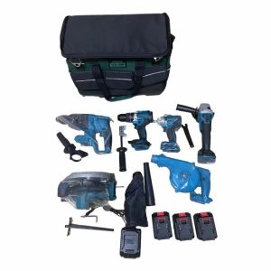 Home New Cordless Multifunction Lithium Battery Powered Power Tool Combo Kit  |  Power Drills