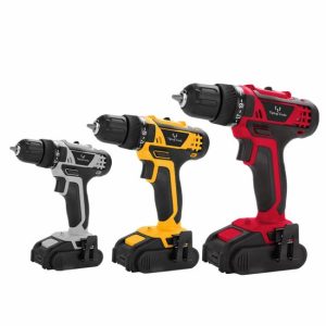 Hot Sale 18v 20v Lithium Battery Powered Variable Speed 10mm Cordless Electric Screwdriver Power Drills Hand held Portable  |  Power Drills