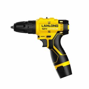 LANLONG brand Electric Power Drill Set with 2 Batteries and Charger Cordless Drill  |  Power Drills