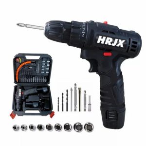 Multipurpose Replaceable Drill Bit Handheld Cordless Drilling Compact Power Drill With Tools Box  |  Power Drills