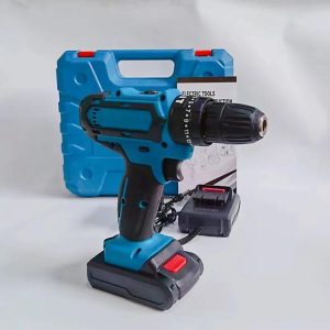 Portable 21V Mutilfuction Lithium Battery Electric Drill Powerful 1350RPM Cordless Drills Tool Power Drills  |  Power Drills