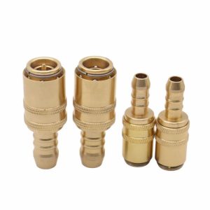 Quick Release Coupling Brass Circle Coupling Hose Connector Male To Female Fittings Pipe adapter Mold Cooling Straight Hose  |  Pipe Fittings