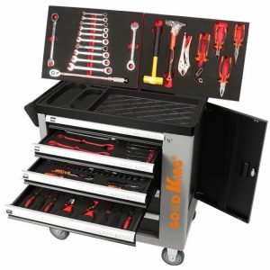 Repairing Bicycles Motorcycles Vehicles Hand Tool Sets Operating Tables Tool Cabinet Trolley With Hang Tool Sets  |  Tool Sets