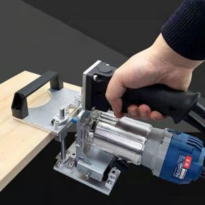 Trimming Machine 2 In 1 Slotting Bracket Of Trimming Machine Hand-held Trimming Machine Base Woodworking Tool  |  Other Hand Tools