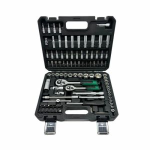 WZAUTO 94pcs Good quality household carbon steel combination mechanical car repair box hand tool set socket wrench tool set  |  Tool Sets