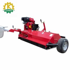 15HP Gasoline Powered ATV Tow behind Manual Petrol Blade Mower with CE Certificate for Rotary and Flail Mowing  |  Lawn Mowers