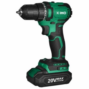 KIMO 20V Brushless  Electric Drill Cordless Lithium Drill for Woodworking Power Drill Lightweight Design  |  Power Drills