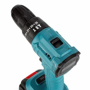 MeiKeLa Professional Electric 20V lithium battery Brushless Cordless Hammer Drill power drill hammer  |  Power Drills