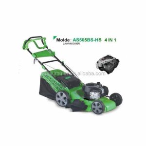 Petrol lawnmower 4 IN 1 gasoline lawnmower with 140cc 20′ Self-propelled Garden Tools steel lawnmower  |  Lawn Mowers