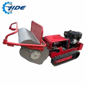 remote control grass chopper shredding machine lawn mower Crawler Garden orchard grass cutting  |  Lawn Mowers